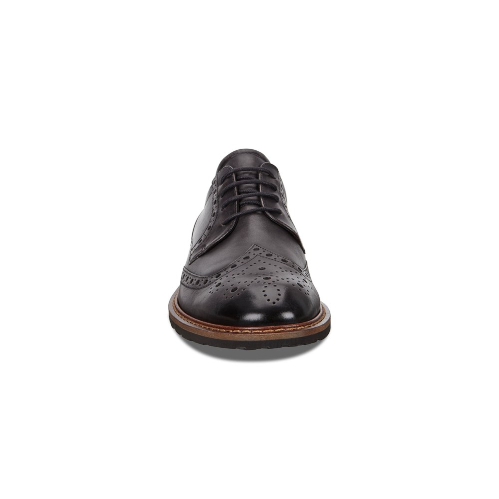 Zapatos De Vestir Hombre - ECCO Vitrus I Wing Tip Tie - Marrom - QTC421693